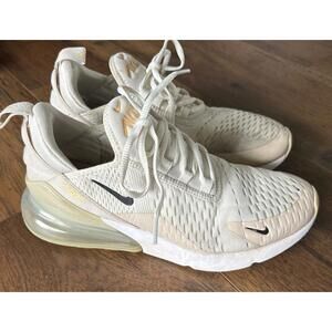 Nike Air Max 270 Low Light Bone Sesame DX8951-001 women's size 8.5